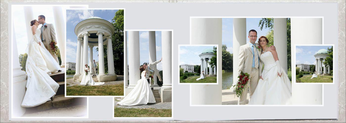 Bild: gedrucktes Fotobuch Hochzeit
