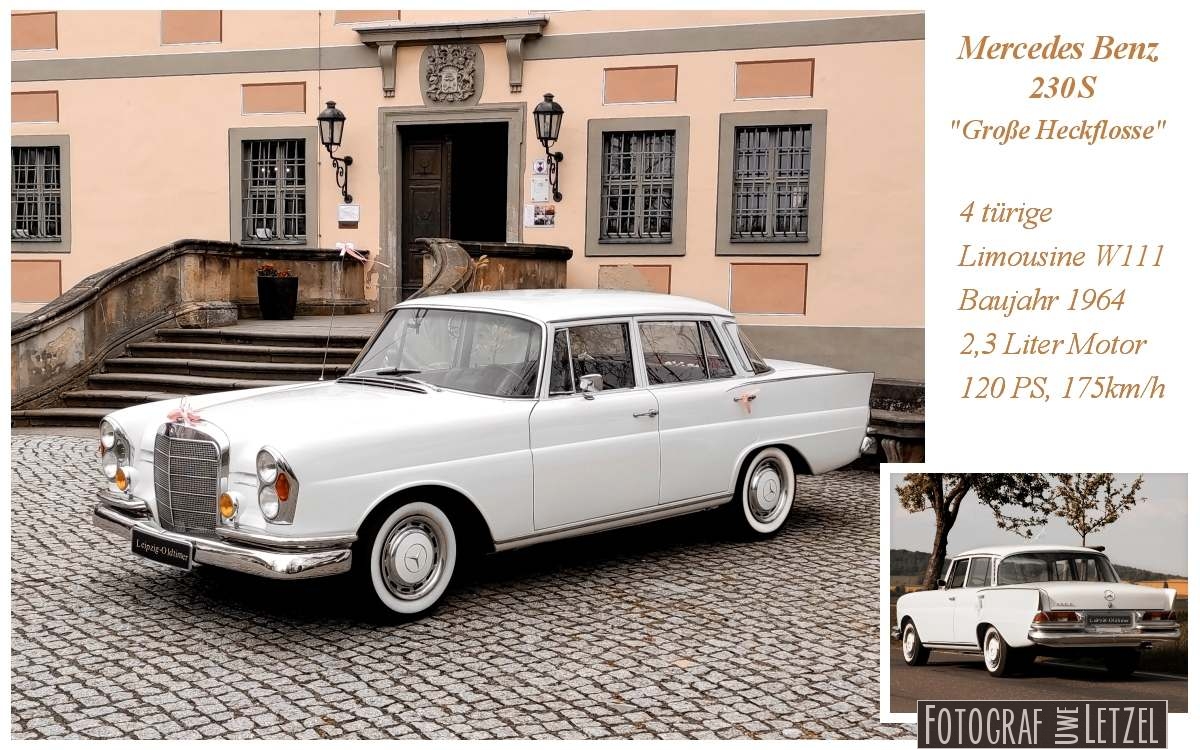 Hochzeitsauto fr die Fahrt Standesamt Machern mieten - Fotoshooting mit Ford Model-A Oltimer im Schlosspark Machern