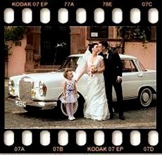 Oldtimer mieten - Fahrzeugauswahl Nr. 4 - Mercedes Hochzeitslimousine