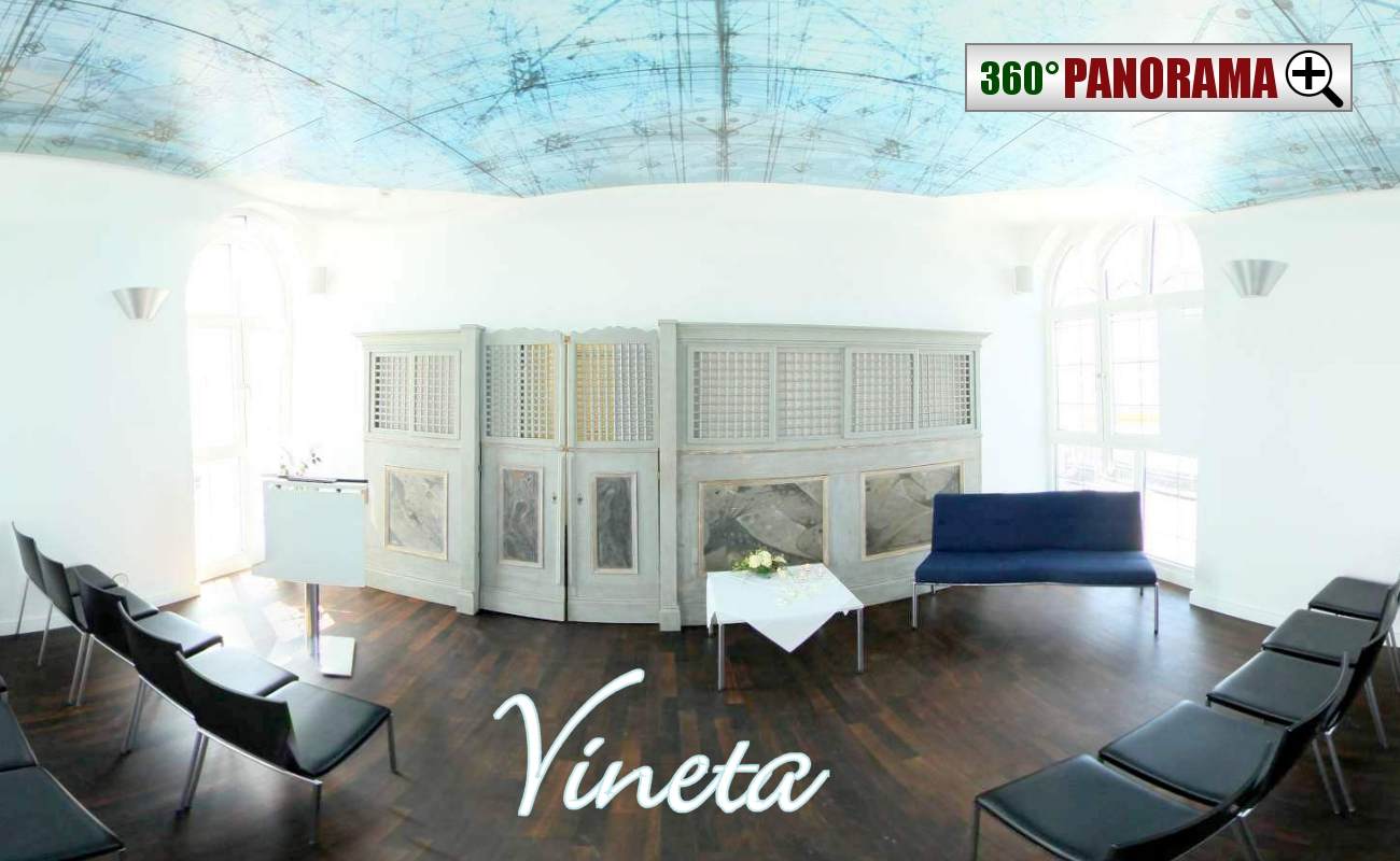 Vineta Trauzimmer vom Standesamt Gro�p�sna (Panoramafoto)